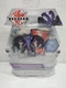 Spin Master Bakugan Nillious Purple Collector Figure w 2 Trading Cards & Coin