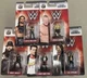 5 WWE Nano Metalfigs Die Cast Metal Figures Lesnar Wyatt Roddy Piper Rollins NEW
