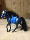 Dreamworks Spirit Riding Free 6" Horse Black With Saddle Just Play 
