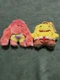 Fuggler x Spongebob SquarePants Spongebob and Patrick Key Ring Plush  4.5&rdquo;