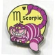 Disney Pins Cheshire Cat Alice in Wonderland Scorpio Zodiac Hidden Mickey Pin
