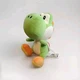 2010 Nintendo Super Mario Green Yoshi Plush 7&rdquo; red shell