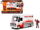 DEADPOOL TACO TRUCK W/DIECAST FIGURE 1/24 DIECAST MODEL BY JADA 99730