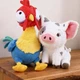 Disney Moana Pua Pig Chicken Shoulder Stuffed Plush Toy Soft Doll Cute Animal