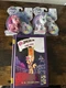 Lot Of 2 + Book My Little Pony 3" Potion Nova Unicorn + Pinkie Pie Unicorn