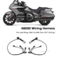 48000 Wire Harness Turn Signal Plug-N-Play Mount For Honda Gold Wing 1800 GL1800