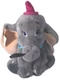 Disney Store Dumbo Elephant Plush 8" Original Stuffed Animal NWT Sitting Feather