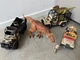 Jurassic World LOT Baryonyx T Rex Extreme Chomping Dinosaur Vehicles Figures