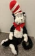 Manhattan Toy Dr. Seuss Cat in the Hat 18" Soft Plush Toy 2002 Fluffy Cat Cute