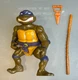 Playmates Toys 1988 Teenage Mutant Ninja Turtles Donatello Action Figure