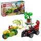 LEGO Marvel  Spin And Electro Dinosaur Vehicle Chase (124 Pieces)  Spidey And Hi