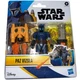 Star Wars Paz Vizsla 4" Figure Hasbro 2024 Jet Pack Rocket Launcher NEW Mando
