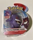 POKEMON GENGAR BATTLE ACTION FIGURE WICKED COOL TOYS JAZWARES MOSC 3.5" 2018 HTF