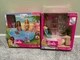 Lot of 2 Barbie Pool Play Set & Barbie Fizzy Bath Set NEW