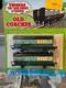Thomas the tank engine set of old coaches by Ertl.  1993.  New in the package.