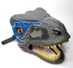 Jurassic World Velociraptor Blue Chomp Roar Mask, Mattel, Real Raptor Sounds
