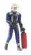 BRUDER 1:16 PLASTIC FIGURE FIREFIGHTER WITH ACCESSORIES 4+ ART 60100