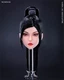 YMTOYS YMT073A 1/6 Charming Assassin Girl Head Carved Fit Suntan Action Figure
