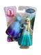 Disney Frozen 4" Elsa of Arendelle with 2 MagiClip Fashion Dresses Shimmery New