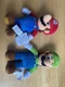 Nintendo Super Mario Bros. Mario and Luigi Stuffed Plushies Set Of 2 10&rdquo;