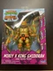 Playmates TMNT X Godzilla Mikey X King Ghidorah Mutant Ninja Turtles Figure NIH