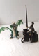 Schleich Black  Dragon & Knight gold/black  Plus 2003  Vintage Midaevil Horse