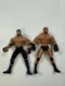 Hollywood Hulk Hogan & Goldberg WCW/NWO Grip 'N Flip Wrestlers 1999 Toy Biz