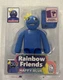 Rainbow Friends Happy Blue Posable Action Figure 5" Series 1 PhatMojo New