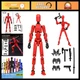 2026 Titan 13 Robot Action Figure Set - 3D Printed, Multi-Jointed, Movable Decor