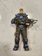 NECA Gears Of War Judgment - Damon Baird 7" Action Figure Loose Authentic Rare