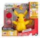 POKEMON Train & Play Deluxe PIKACHU Interactive Toy 50+ Reactions Lights Sounds