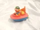 Vintage 1999 Tyco Henson Sesame Street Ernie Wind-Up Boat Motorboat Bath Ty65 