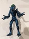 2020 Lanard Toys Metallic Blue Xenomorph Warrior Alien 7" Action Figure 