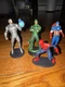 Disney Store Marvel Avengers Lot of 4 PVC Action Figures 3" Cake Toppers Toys