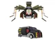 TURNING MECARD Mega Spider Transforming Robot Spider Anime Transformers Japan