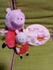 Peppa Pig Plush Toy Stuffed Animal Lot.  Purse Pink Oink Embroidered 