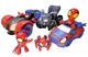 Disney Spidey & His Amazing Friends Figure & vehicle lot Miles & Black Panther