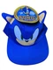 Sonic THE HEDGEHOG Face Kids Blue Baseball Cap Sega.