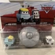 Disney Pixar Cars On The Road NICOLE REVWELL JESSIE WHEELIN MOVIE PROP NIP 3 PK