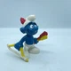 Smurfs 20102 Archer Smurf Bow & Arrow Vtg Archery Figure Schleich Peyo Figurine