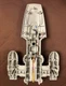 Star Wars Vintage Kenner 1983 Y-WING Bomber Fighter ROTJ Bottom Hull Part #70510