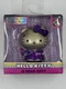 Sanrio S3 MetalFigs Gold Hello Kitty Purple Dress 2" Mini Figure Jada Toys New