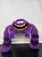 Disney Pixar Plush Monsters Inc University Art Stuffed Animal Purple Flexible