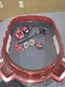 BeyBlades Lot Takara Tomy Burst B-104 B-105 B-120 With Stadium 