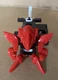 Takara B-Daman 107 Chrome Harrier Battle Red Figure Toy VTG INCOMPLETE