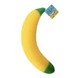 Sunny Days Laffy Snacks Squishy Stretchy Banana Toy 18" Sensory Viral New W/ TAG