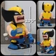 ToyBiz Marvel Manga Motorized Twist Ems Walk and Slash Wolverine 4" Figure 2004