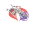 Silver Surfer Weapon COSMIC POWER THANOS Launcher ToyBiz Figure Accessory