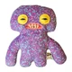 Fuggler "Squidge" Purple mottled fleece - Zuru Funny Ugly Monster Plush