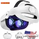 Saqico Head Strap for Meta Quest 2 3 3s 3 in 1 Adjustable VR Headband